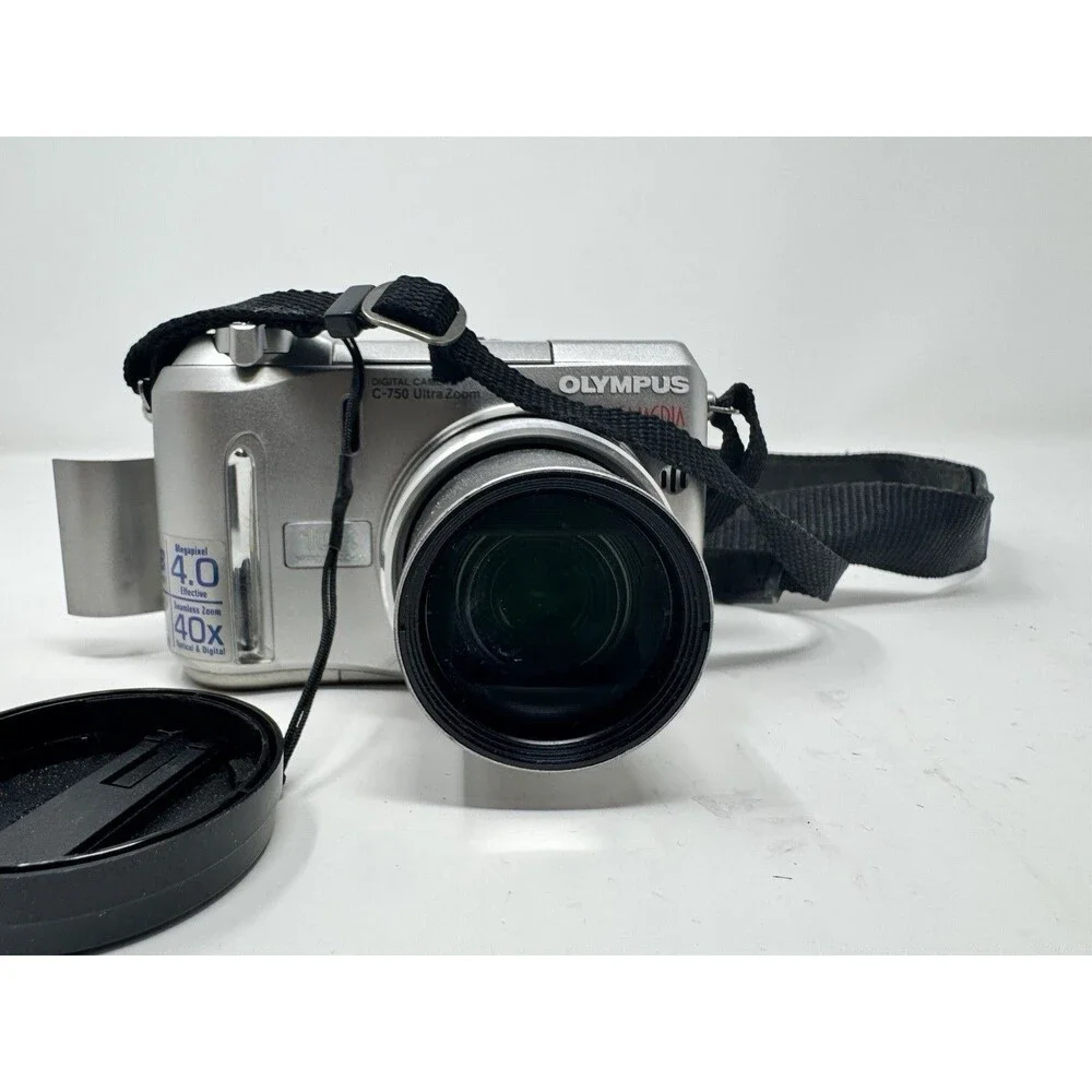 Olympus Camedia C-750 Ultra Zoom 4.0MP Compact Digital Camera For Parts